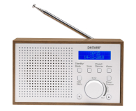 Denver Kompaktowe radio DAB+/FM Denver DAB-46 białe - 1535045 - zdjęcie 3